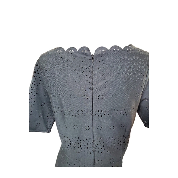 NWOT - Banana Republic Laser Cut Fit & Flare Dress - Picture 4 of 6